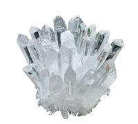 1 amas de cristaux quartz blanc 250 à 300 g Gemstone Stone