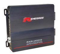 Renegade RXA1200D Classe D Mono Amplificateur 1 Canal 1200 W avec Télécommand...