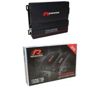 Renegade RXA1800 Ampli auto 1 canal 1800 W Réglage volume/basses/aigus adapté pour (marque automob