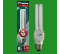 1 Ampoule LED? CFL Tige 15W Sylvania E27 2700K Éco A Élect. faible