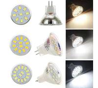 1 ampoule LED MR11 AC/DC 12 V 24 V GU4 3 W 5 W 7 W 9 LED 12 LED 15 LED 5730 SMD Blanc chaud/blanc froid