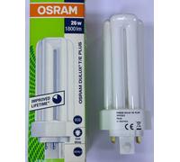 1 Ampoule LED ? OSRAM Réglable 26W GX24Q-3 CFL 4 Piquets 4000K 4 Pins