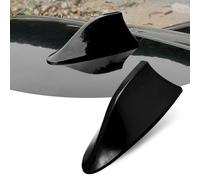 1 antenne d'aileron de Requin, aileron Toit pour améliorer Le Signal Radio, Aucun poinçonnage requis, Base Auto-adhésive Universelle (Noir)