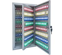 1 Armoire à clés Murale 300 clés avec boîtier de Verrouillage, étiquettes Multicolores - Design en métal Durable for la Maison et Le Bureau