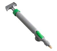 1 arrosoir pneumatique avec ouverture de 4 mm pour plantes de jardin, buse à brume fine, design léger pour arrosage extérieur (gris vert)