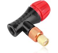 1 Article Gonfleur Pneu Velo,Co2 Gonfleur De Pneus Galvanisé Montagne Vélo De Route Vélo Adaptateur Pompe Mini Portable Air Gonfleur Pneu Double Tête Valve
