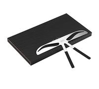 1 article règle à sourcils professionnel mesure règle d'extension de l'équilibre renard forme de sourcil pochoir maquillage outil accessoire de beauté pour dessiner la forme (Classic Eyebrow)