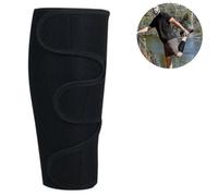 1 Attelle De Mollet Réglable Pour Le Tibia, Compression Pour La Partie Inférieure De La Jambe, Améliore La Circulation Et Réduit Le Gonflement Musculaire, Manchon De Mollet Pour Homme, Noir