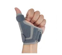 1 attelle de Poignet et Pouce for soulager la Douleur tendinite, l'arthrite, des Mains Gauche Droite, Convient aux Hommes Femmes(Grey)