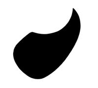 1 Autocollant De Protection Pour Pickguard De Guitare Acoustique Folk(3/4)