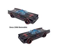 (1) Avengers Alloy Batmobile Car Captain America Hulk Ironman Spiderman Racing Model Car Figurines d'action