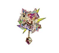 1 badge Honkai : Star Rail périphérique mignon en alliage de dessin animé pour les fans, ONE SIZE, Métal