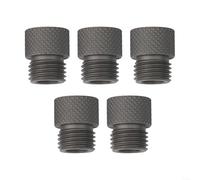 1 bague de manchon de perçage de 310 mm avec filetage M14 pour gabarit de cheville - Localisateur de guide de foret à bois conçu pour éviter les secousses de foret et (5 pièces de 8 mm)