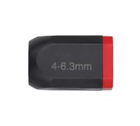 1 bague de vis magnétique en métal amovible pour tournevis de 4 à 6,3 mm