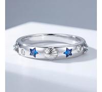 1 bague océan pour femme - Accessoires tempéramentaux et polyvalents - Bijoux assortis - Décoration de bijoux fins - Vie quotidienne - Décoration de rendez-vous