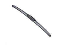 1 balai d'essuie-glace universel à crochet J/U 16", 17", 18", 19", 20", 21", 22", 24", 26", accessoires en caoutchouc for pare-brise, trois sections(21 inch (525mm))