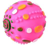 1 balle moyenne pour chien de couleur vive pour petits chiens et chiots jouet pour chien couleur aléatoire durable