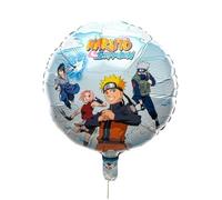 ballon aluminium rond naruto shippuden 43cm - générique 12821-na Multicolore G