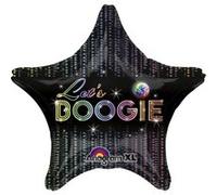 1 Ballon Mylar Etoile Disco vert G