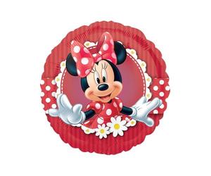 1 Ballon Rond Mylar-43 cm-Minnie - Taille Unique