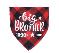 1 bandana en coton pour animal de compagnie - Col réglable - Triangle - Pour chiens de différentes tailles moyennes et grandes - Chiens et chats