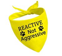 1 bandana réactif non agressif pour chien Ne pas caresser au-dessus du collier Bandana réactif pour chien (pas agressif D EU2)