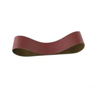 1 bande abrasive 100 x 915 mm pour ponceuses à bande en tissu, oxyde d'aluminium grain 40-1000, dos en tissu durable pour bois, métal, cuir et (100#)