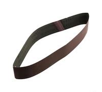 1 bande abrasive de 686 x 50 mm pour bois et métal mou, abrasif en oxyde d'aluminium, grain 60-1000, marron rougeâtre (1000#)