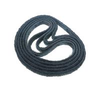 1 bande abrasive en nylon non tissé 2100 x 50 mm for acier inoxydable et métal(Blue P400)