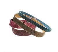 1 bande abrasive en nylon non tissé, fibres très grossières à fines(P400 Blue 762x25mm)