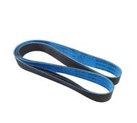 1 bande abrasive flexible en carbure de silicium, pour cuivre, aluminium, jade, bois, cristal, P240, 1 000 x 50 mm