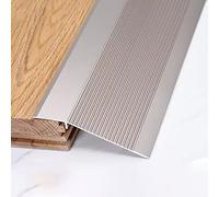 1 bande de transition en aluminium de 4 pouces de large for portes et seuils - for sols irréguliers, hauteur 14 cm(Purple and gold,125cm L)