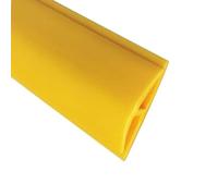 1 bande de transition en PVC for moquette et carrelage - Bordure durable for une transition sans couture du sol, for une installation facile(Yellow,Length 20m(65ft))
