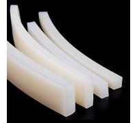 1 bande d'étanchéité en caoutchouc de silicone solide, résistante aux hautes températures, for rénovation de l'habitat, 1 mètre, étanche et insonorisante(10x25mm)