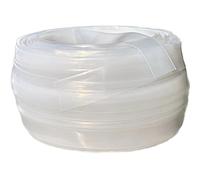 1 bande d'étanchéité en silicone à tête carrée - Joint industriel en gel de silice transparent anti-âge (1-5 m) (25 mm x 2 mm x 3 m)