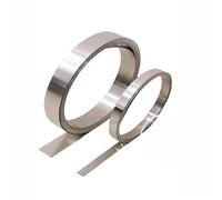 1 bande en acier inoxydable 301 haute élasticité de 5 m - Feuille durable for applications à ressort et élastiques, épaisseur de 0,1 à 1 mm(0.1x15mm)