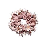 1 bandeau for cheveux, accessoires for, coiffure, fleur, corde for for femmes Doux pour les cheveux contre la casse(A beige)