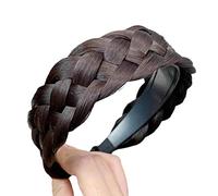 1 bandeau large torsadé pour femme en arête de poisson tressé fait à la main accessoire de coiffure N4e5 Hoop