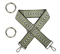 1 bandoulière réglable, bandoulière large, accessoires de sac DIY, sangle de remplacement de sac, avec 2 boucles à ressort argentées, convient à tous les sacs à main, sacs bandoulière