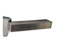 1 Barre Carrée En Acier Inoxydable 304 De 3 Mm, 4 Mm, 5 Mm, 6 Mm, 8 Mm, 10 Mm, 12 Mm, Bande De Plaque Rectangulaire En Métal De 100 Mm De Long(12x12mm)