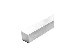 1 barre carrée en acier inoxydable 304, longueur de la tige : 100 mm, 3 mm, 4 mm, 5 mm, 6 mm, 7 mm, 8 mm, 10 mm, 12 mm, 14 mm, 16 mm, 18 mm, barres carrées (taille : 8 mm x 8 mm 100 mm)