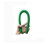 1 barre creuse en PU de 500 mm de longueur, barre à ressort en caoutchouc élastique en polyuréthane, bâton rond(Green,O.D.40mm I.D.8mm)