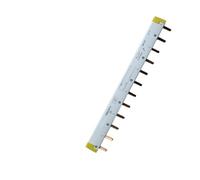 1 barre omnibus, bornier 2P, 1P+N, 3P à 12 positions, en cuivre for interrupteur 24(2P-12 circuits)