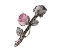 1 barrette à cheveux en métal, accessoires pour cheveux, accessoires pour cheveux, accessoires en forme de rose, cadeau de Noël