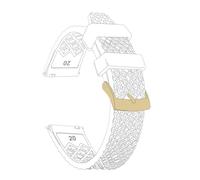 1 barrette de ressort dégagement for bracelet montre en caoutchouc FKM à motif nid d'abeille 20 mm/22 mm for SRP775 - Bracelet remplacement résistant la transpiration et durable(Grey 3,20mm)