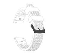 1 barrette de ressort dégagement for bracelet montre en caoutchouc FKM à motif nid d'abeille 20 mm/22 mm for SRP775 - Bracelet remplacement résistant la transpiration et durable(Grey 2,22mm)