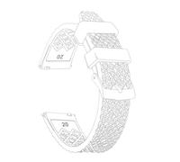 1 barrette de ressort dégagement for bracelet montre en caoutchouc FKM à motif nid d'abeille 20 mm/22 mm for SRP775 - Bracelet remplacement résistant la transpiration et durable(Grey 1,22mm)