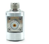 1 base d'antenne MSK-08 en alliage d'aluminium, connecteur femelle M supérieur, s'adapte à la base d'antenne Pac-12 pour le support de voiture d'un trépied d'appareil photo