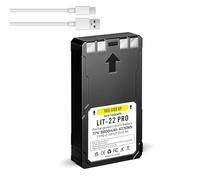 1 batterie rechargeable LIT-22 Pro USB de type C de rechange pour batterie au lithium rechargeable Spypoint LIT-22 Pro, compatible avec caméra de trail FlexM FlexG-36 Flex-Plus Flex-S