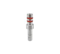 1 bec verseur de 8 mm à 8 mm (5/16') à 8 mm (5/16') compatible double cannelure en acier inoxydable pour brassage de bière